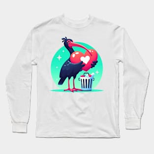 Valentine Bin Chicken Long Sleeve T-Shirt